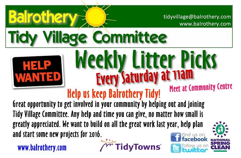 Balrothery Saturday Tidy Up